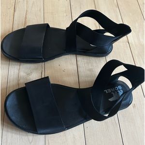 Sorel Ella II black sandal- size 11
